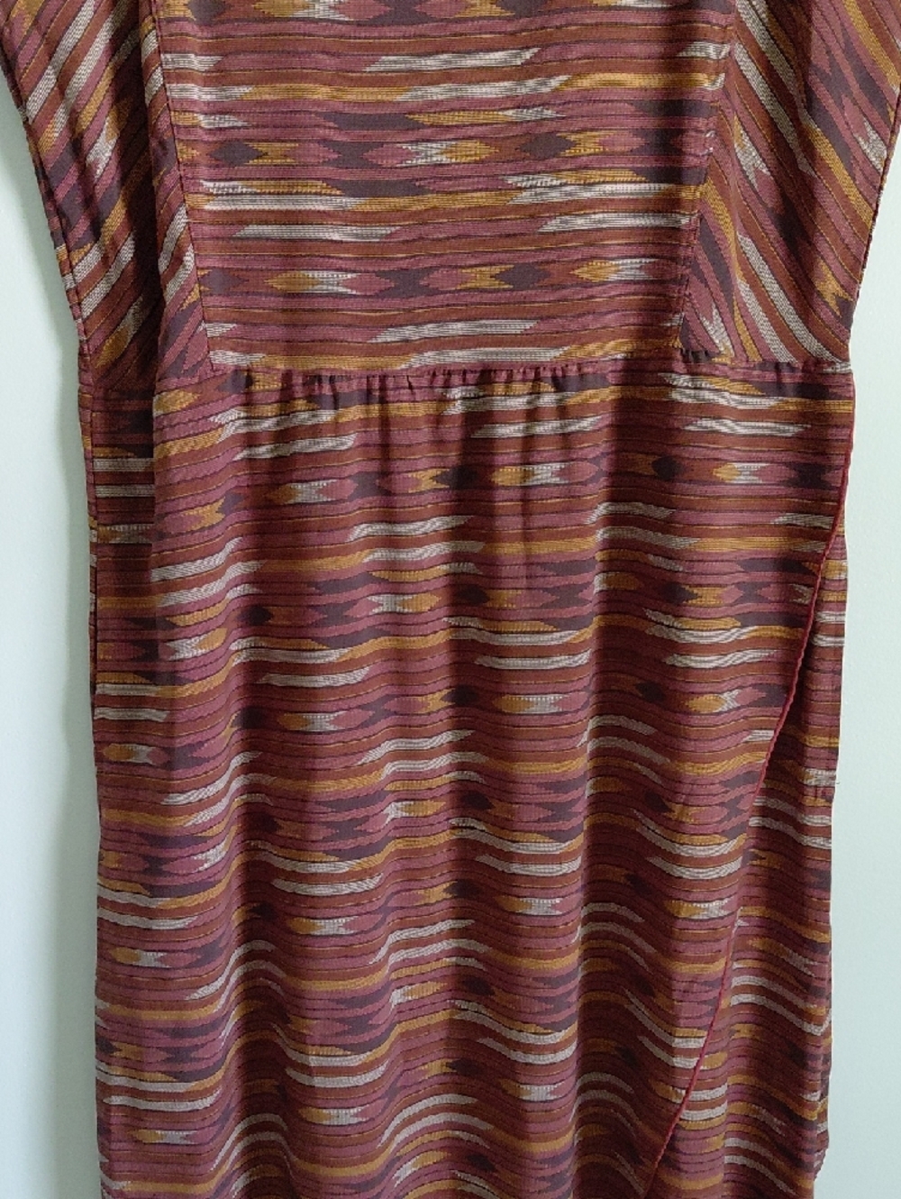 Toad&Co Sunkissed Maxi Dress Striped Aztec Southwestern - Picture 5 of 15